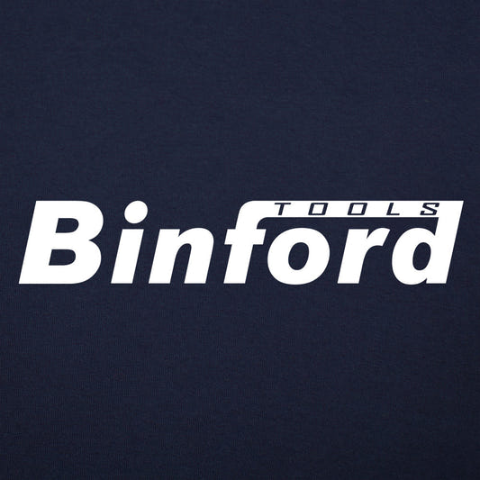 Binford Tools Retro Logo graphic tee design