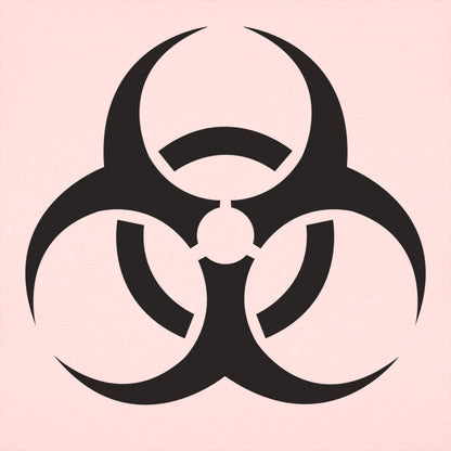 Biohazard Symbol Warning Sign