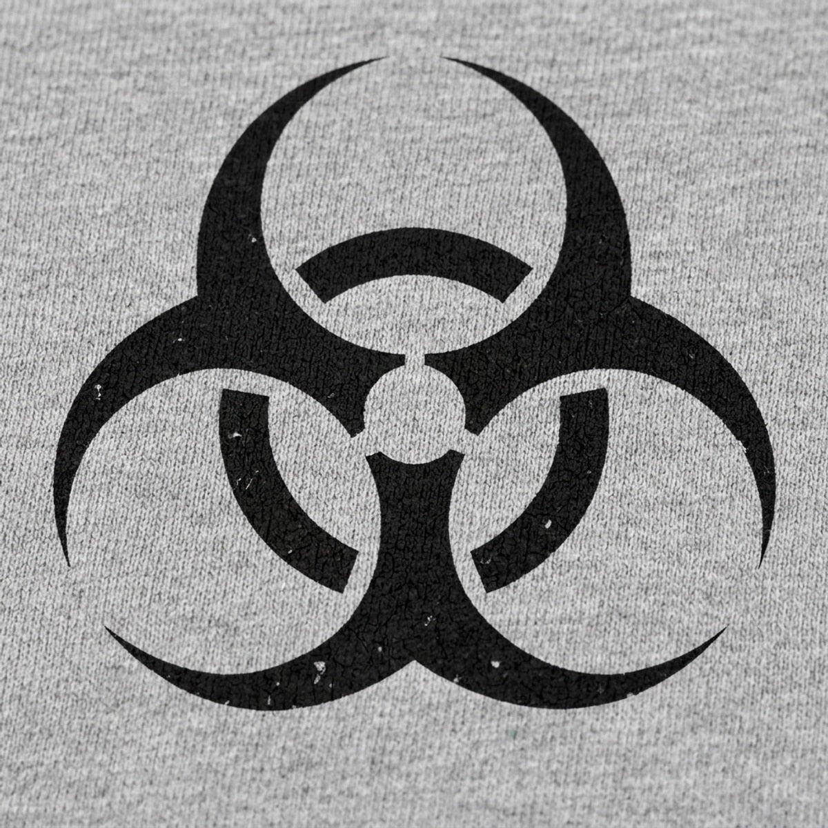 Biohazard Symbol Warning Sign detail