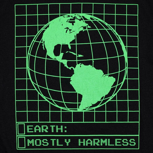 Mostly Harmless Earth Digital Globe Readout detail