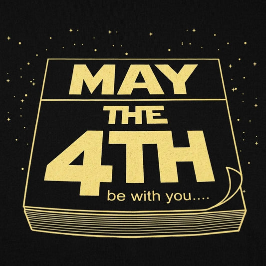May The 4th Be With You Calendar Page detail