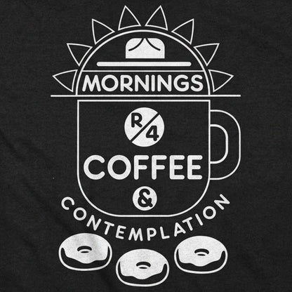 Mornings Are for Coffee, Contemplation and Donuts detail