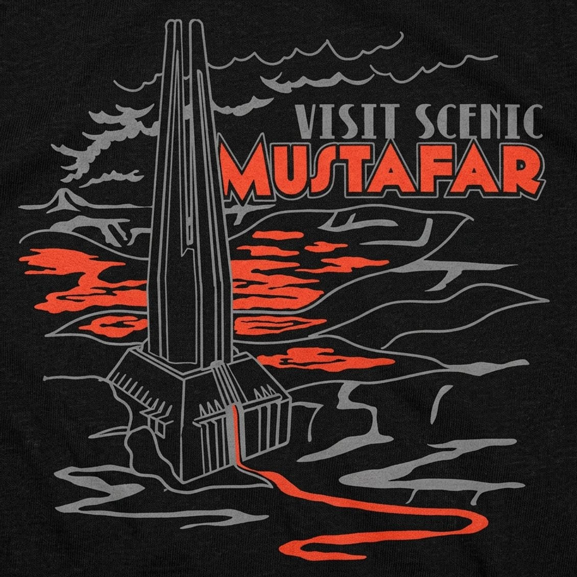 Scenic Mustafar detail