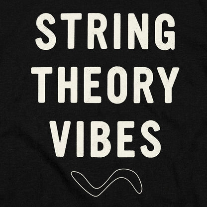 String Theory Vibes Physics Wave Design detail
