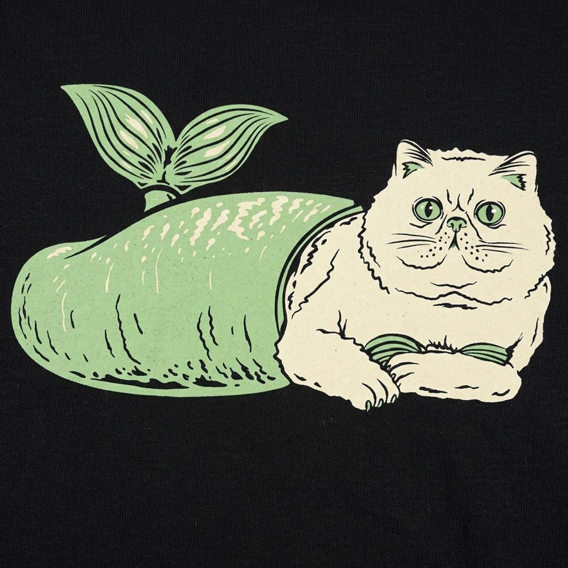 Purr-Maid Cat Mermaid Mashup detail