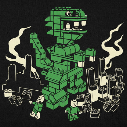 Blockzilla Returns Giant Building Block Monster Destroying City detail
