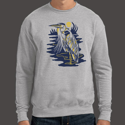 Blue Heron Marsh at Sunset Graphic