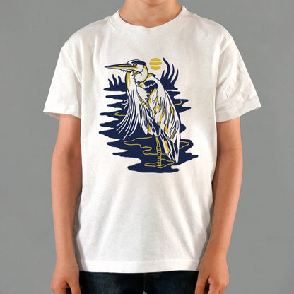 Blue Heron Marsh at Sunset Graphic