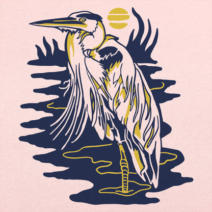 Blue Heron Marsh at Sunset Graphic