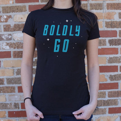 Boldly Go Space Explorer Graphic