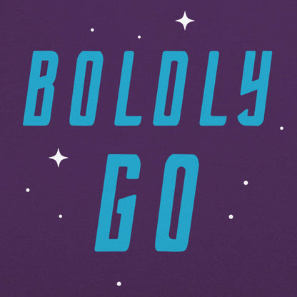 Boldly Go Space Explorer Graphic
