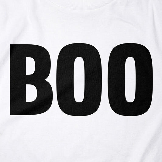 Boo Halloween Word Graphic detail