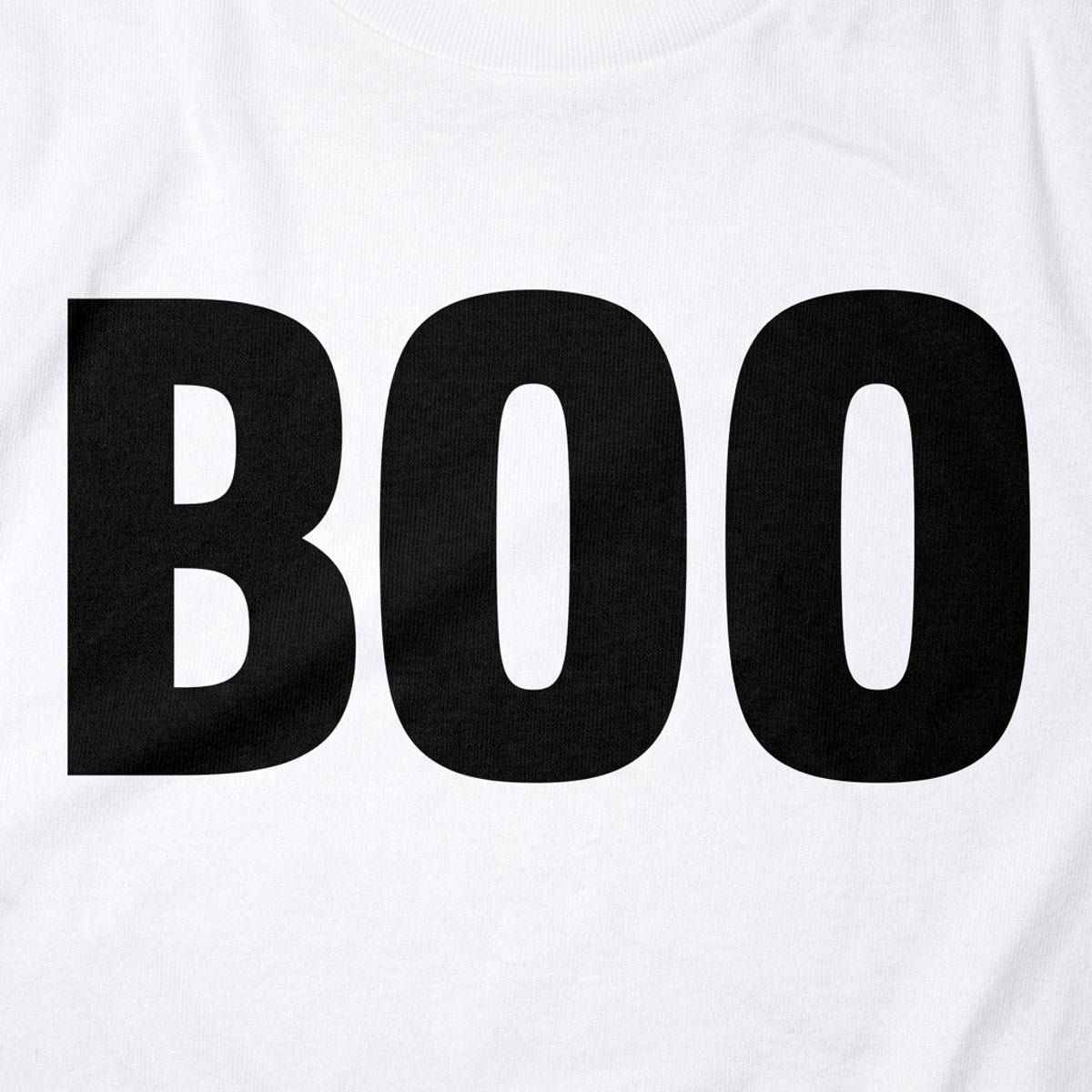 Boo Halloween Word Graphic detail