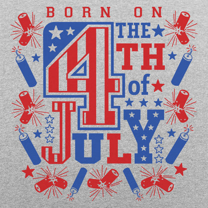Born on the 4th of July with Fireworks and Stars