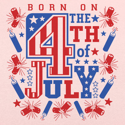 Born on the 4th of July with Fireworks and Stars