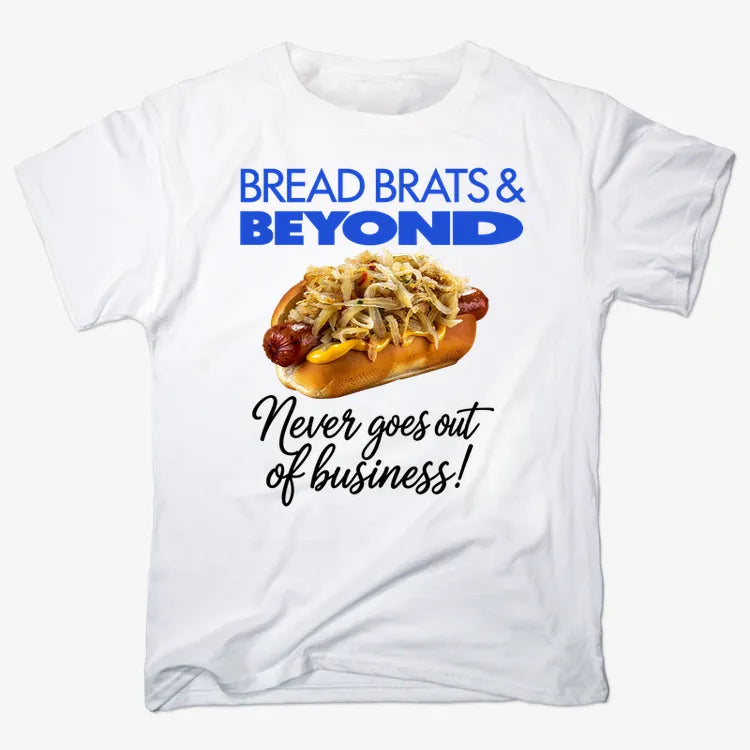 BREAD BRATS & BEYOND Oktoberfest Mashup-Men's T-Shirt-White