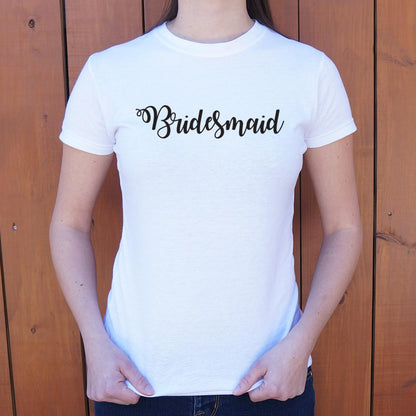 Bridesmaid Elegant Script for Wedding Party