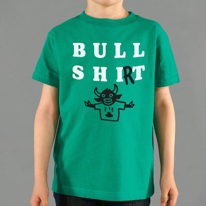 Bull Shirt Funny Pun with Cartoon Bull Wearing Shirt