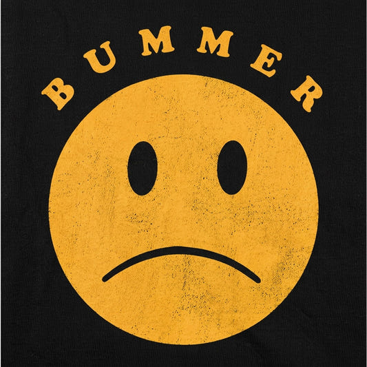 Bummer Yellow Sad Face Frowning Emoji detail