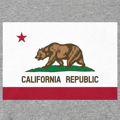 California Republic Flag with Bear and Star detail