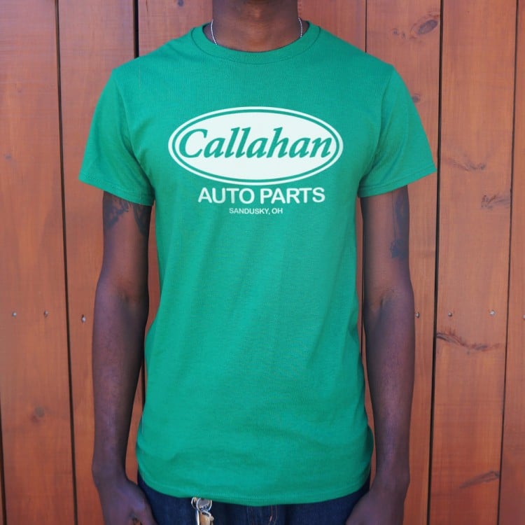T-Shirt Uomo Urban Backwoods Callahan Auto Parts – Premium 100% Cotone, Vestibilità Regular, Taglie Forti (S-XXXXXL)