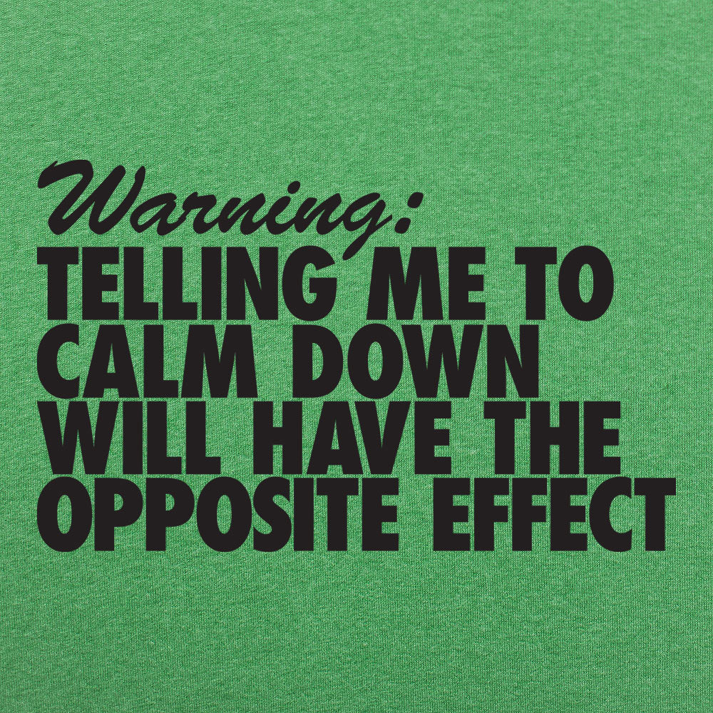 Calm Down Warning