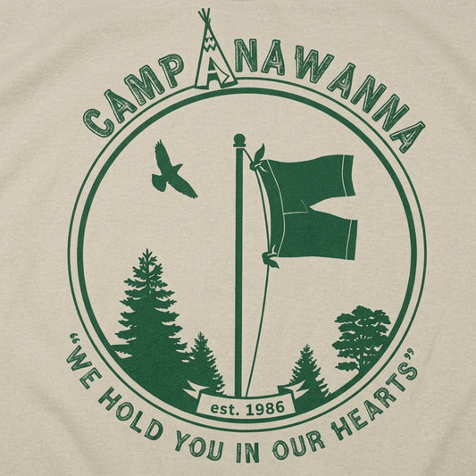 Camp Anawanna Summer Camp Badge Est. 1986 detail