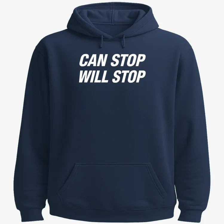 Can Stop Will Stop-Hoodie-Navy Blue