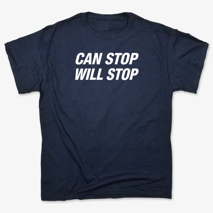 Can Stop Will Stop-Men's T-Shirt-Navy Blue