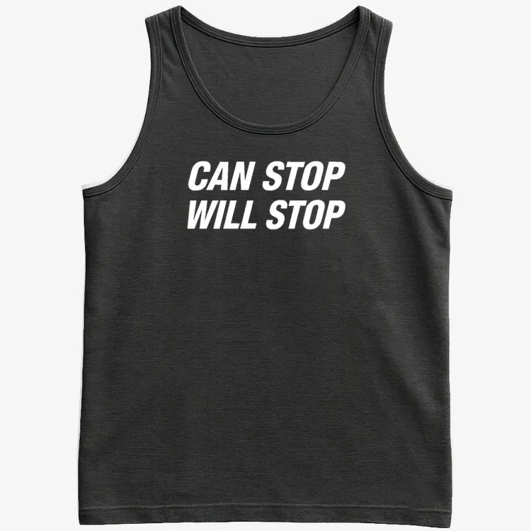Can Stop Will Stop-Men's Tank Top-Black
