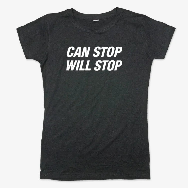 Can Stop Will Stop-Women's T-Shirt-Midnight