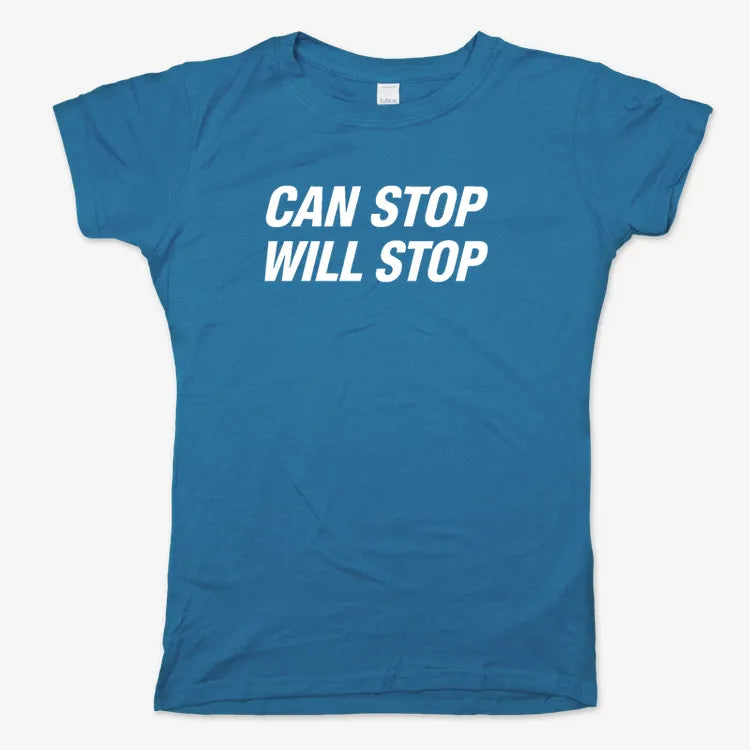 Can Stop Will Stop-Women's T-Shirt-Sky Blue