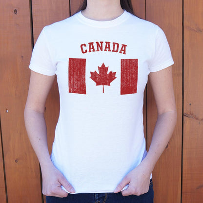 Canada Flag with Maple Leaf