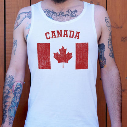 Canada Flag with Maple Leaf