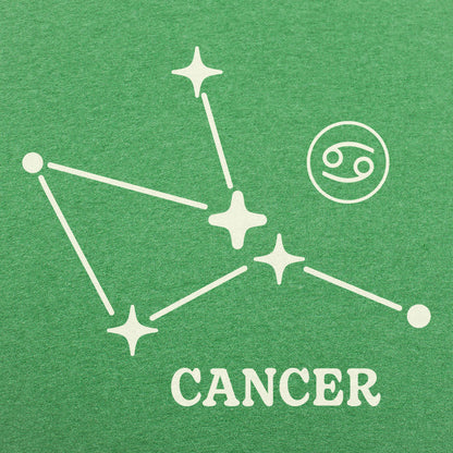Cancer Constellation Zodiac Sign with Stars and Crab Symbol