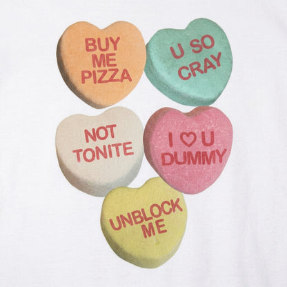 Candy Hearts with Sassy Sayings Graphic detail