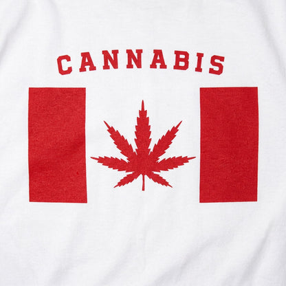 Cannabis Canada Flag Graphic detail