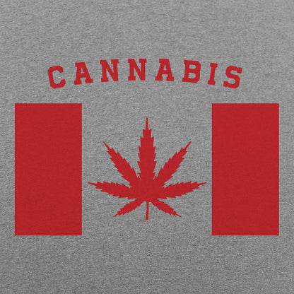Cannabis Canada Flag Graphic