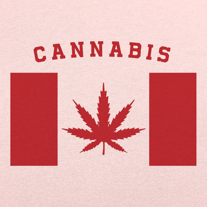 Cannabis Canada Flag Graphic