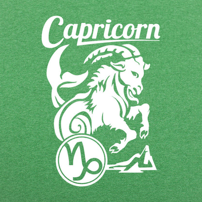 Capricorn Zodiac Sea Goat with Astrology Symbol