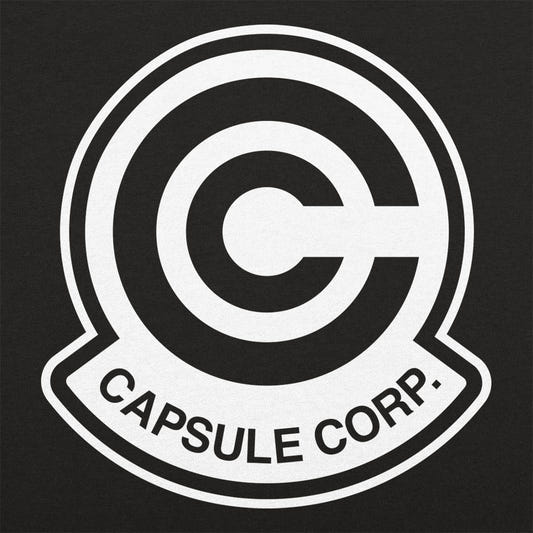 Capsule Corp. Sci-Fi Gadget Company Graphic tee design