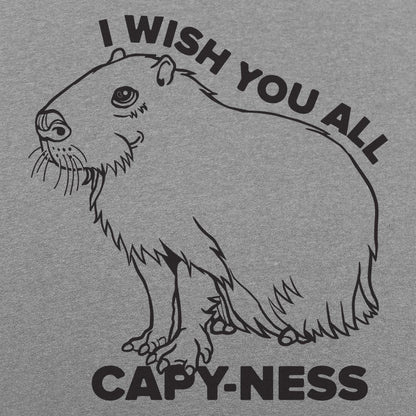Capyness Capybara Wishing You All Happiness