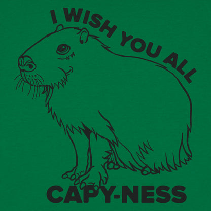 Capyness Capybara Wishing You All Happiness