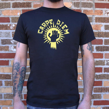 Carpe Diem Rising Sun Fist Seize the Day
