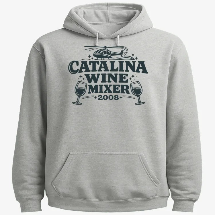 Catalina Wine Mixer-Hoodie-Gray Heather