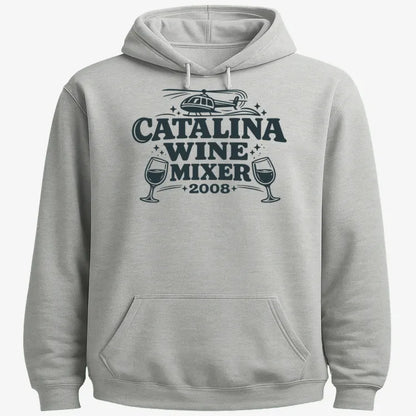 Catalina Wine Mixer-Hoodie-Gray Heather