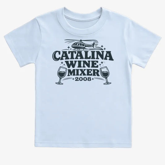 Catalina Wine Mixer-Kids T-Shirt-Blue