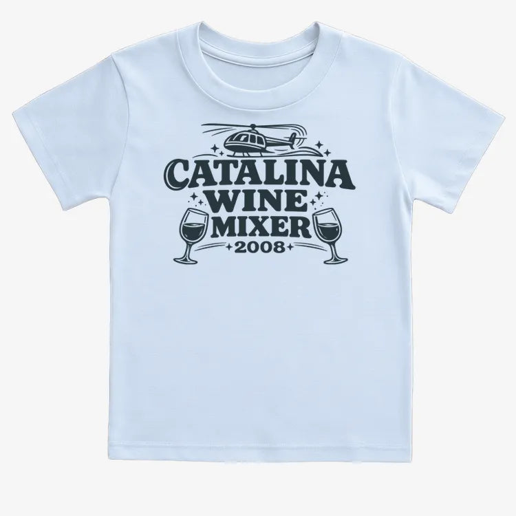Catalina Wine Mixer-Kids T-Shirt-Blue