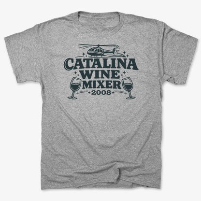 Catalina Wine Mixer-Men's T-Shirt-Gray Heather