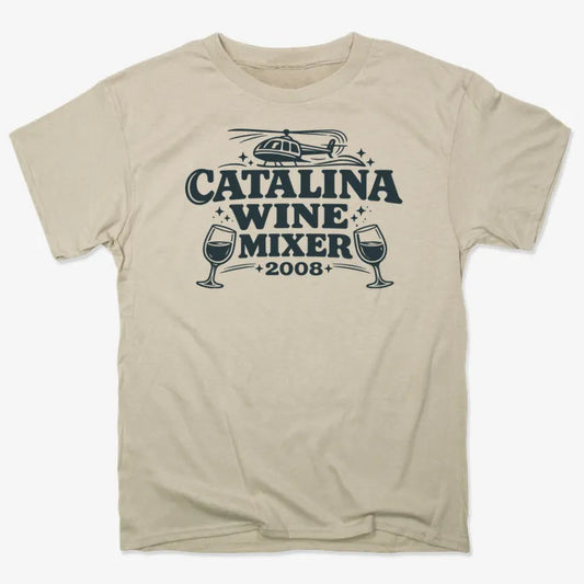 Catalina Wine Mixer-Men's T-Shirt-Sand